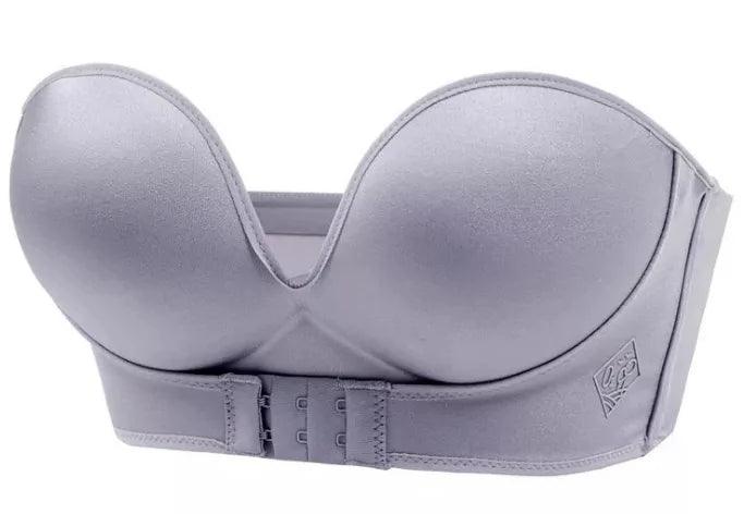 Front & Back Buckle Push-Up Bra - Wire-Free & Comfortable - Sí Fashions